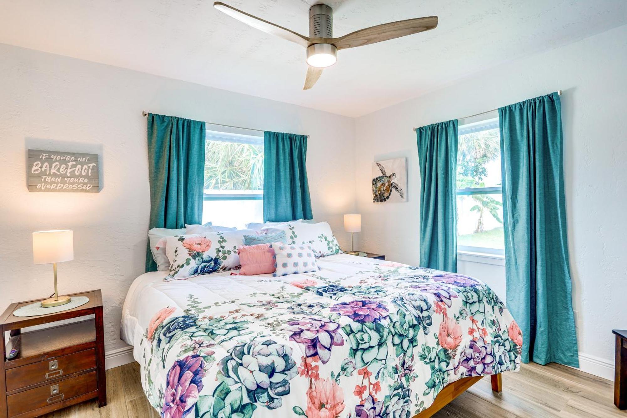 Pet-Friendly Cocoa Beach Home Walk To Beach! 外观 照片