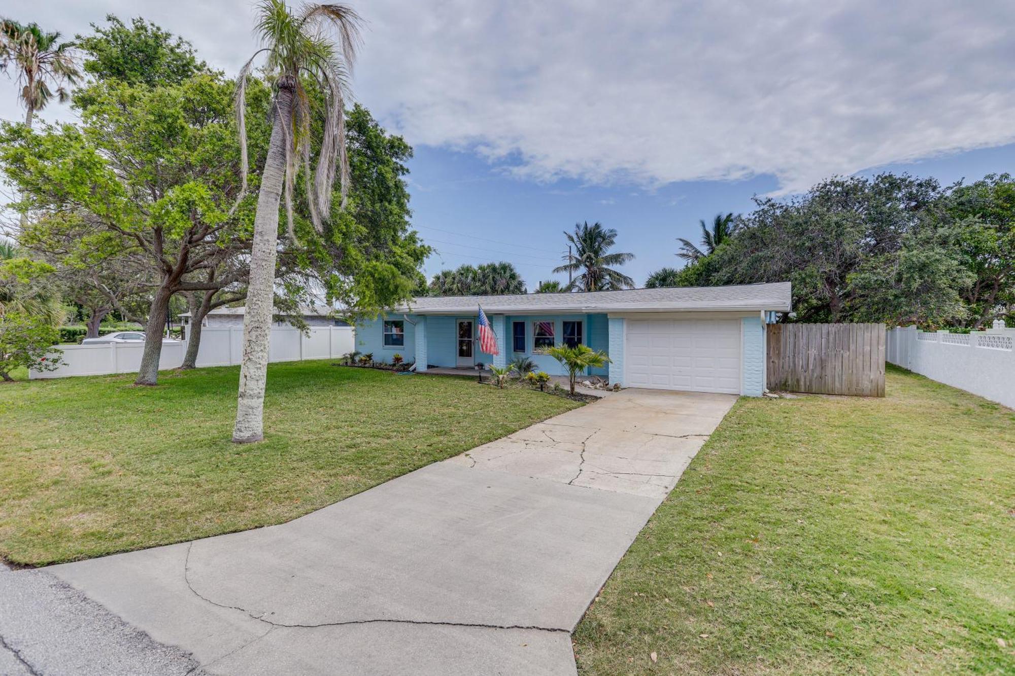 Pet-Friendly Cocoa Beach Home Walk To Beach! 外观 照片